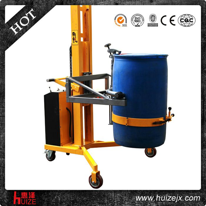 半電動油桶車（直角腿，夾鐵桶翻轉）3