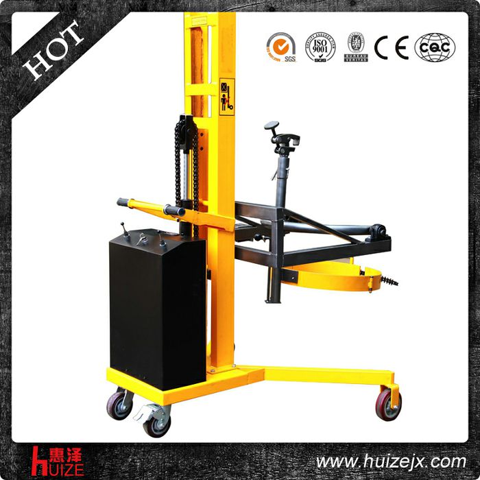 半電動油桶車（直角腿，夾鐵桶翻轉(zhuǎn)）2